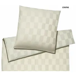 Elegante Bettwäsche Courage - 135x200 cm + 80x80 cm	creme