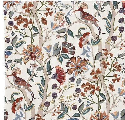"Marin Botanical Drapery Panel - Multi, 50""W X 96""L - Ballard Designs"