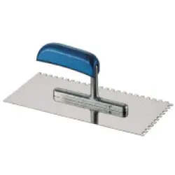 Heka Werkzeuge GmbH Glättekelle 10x10x10 rostfrei, Holzgriff