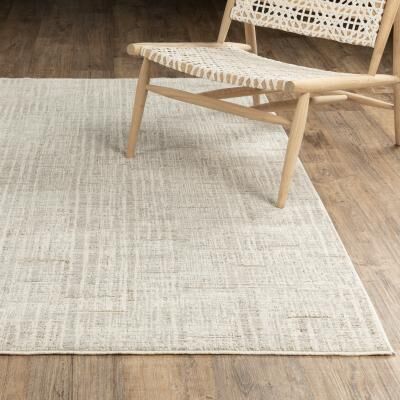 Style Haven Bennett Deconstructed Grid Ivory/ Grey Area Rug