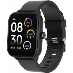 Denver SWG-155B BLACK - GPS Smart Watch with Heart Rate Blood oxygen sensor & call function (46 mm, ohne SIM), Smartwatch