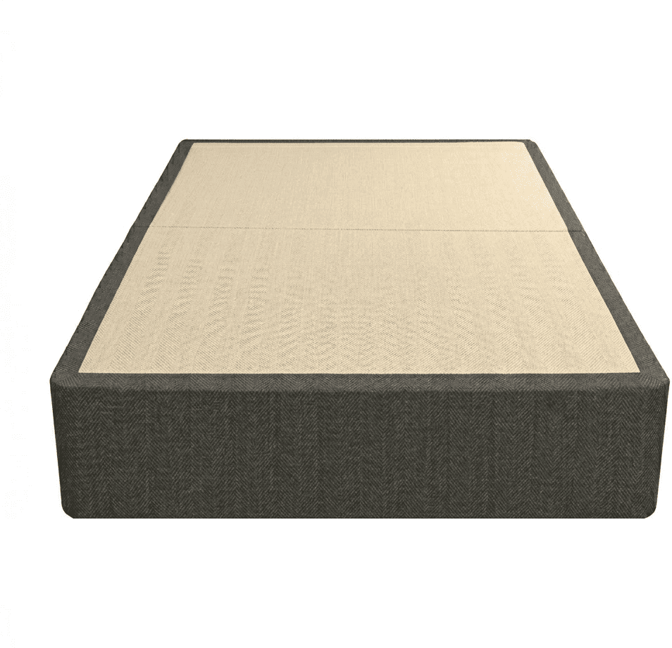 Graphite Woven Standard Divan Bed Base, Double