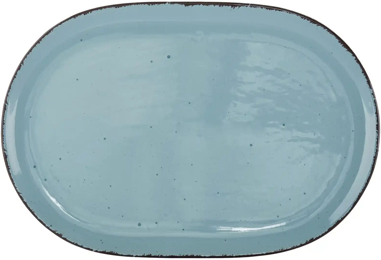 Peill+Putzler Servierplatte 40 x 27 cm  Siena ¦ türkis/petrol ¦