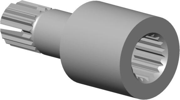 Dornbracht Verlängerung-Spindel Thermost 09290608290 ERSATZTEILE 092906082 D 14 x 32 mm