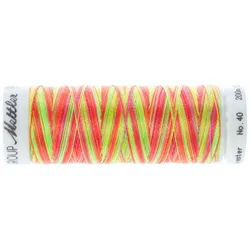 Mettler Poly Sheen Multi, Stärke: 40, 200m-Spule, neon color