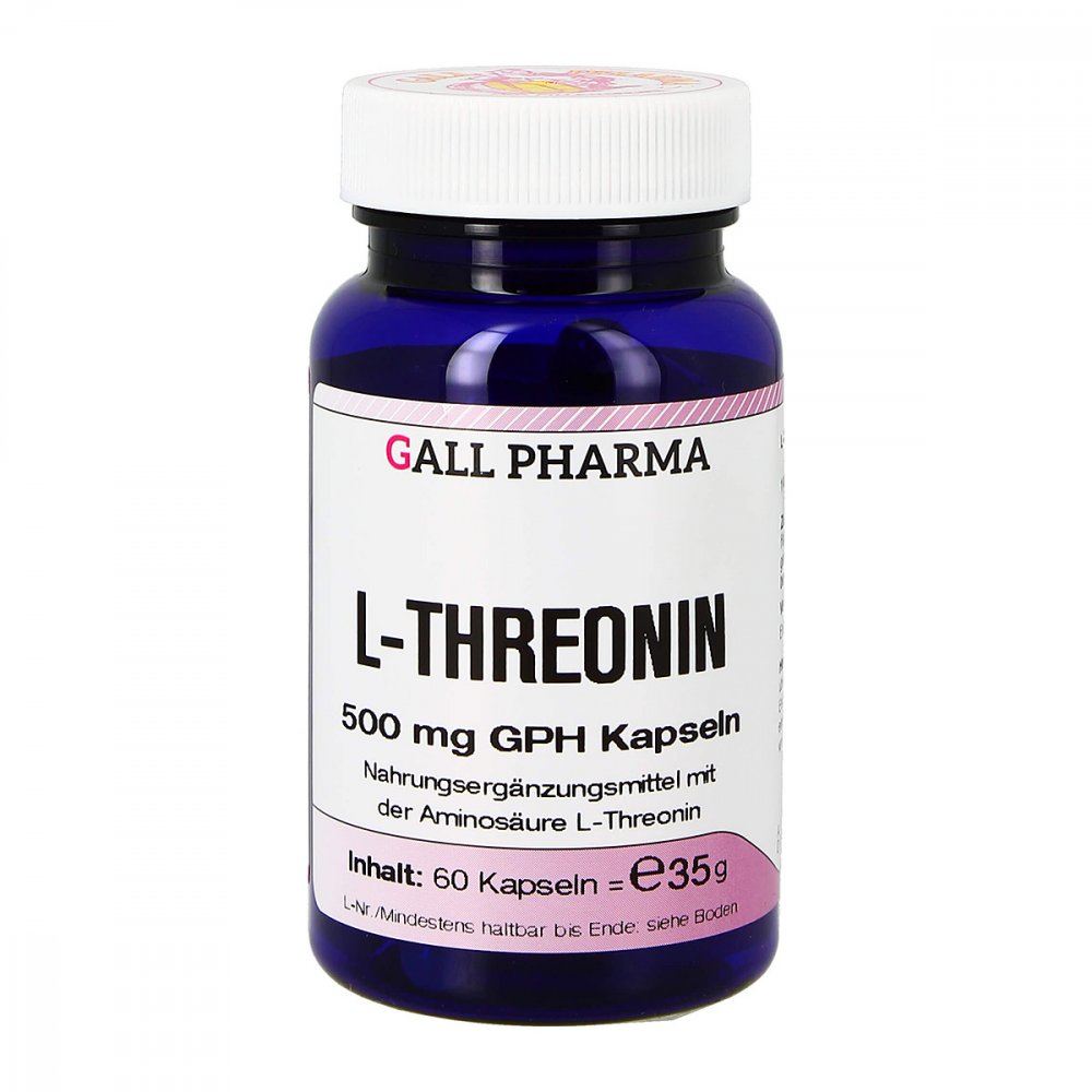 Hecht-Pharma GmbH L-threonin 500 mg Kapseln 01290678