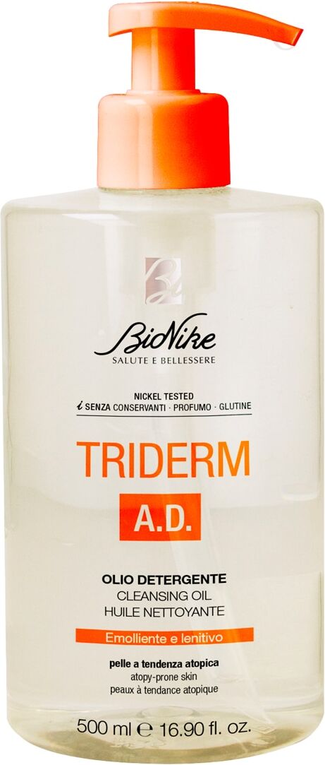 Bionike Aceite limpiador Triderm A.D. 500 ml .