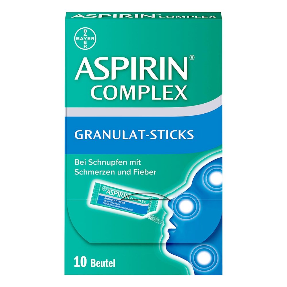Bayer Vital GmbH Aspirin Complex Granulat-Sticks 500mg/30 mg 16781643