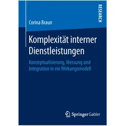 Komplexität interner Dienstleistungen, Fachbücher von Corina Braun