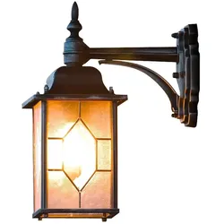 Konstsmide Außen-Wandleuchte MILANO DOWN, E27 max. 75W, Schwarz/Silber, Aluminium / Acrylglas in Bleikristalloptik KON-7248-759
