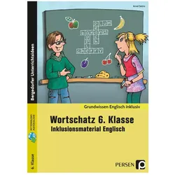 Wortschatz 6. Klasse - Inklusionsmaterial Englisch, Schulbücher von Amel Selmi