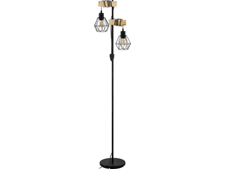 Lampadaire Eglo 44081 TOWNSHEND 5 2xE27 60 W noir/brun