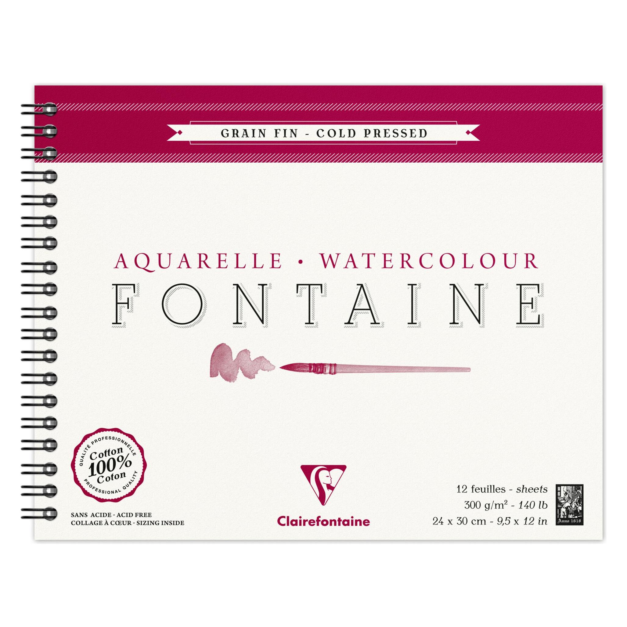 Clairefontaine Feuchte Techniken (300 g/m², 1x) (96314C)
