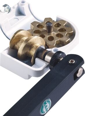 König & Meyer K&M 21339 Distanzrohr mit Kurbel, Gewinde M20