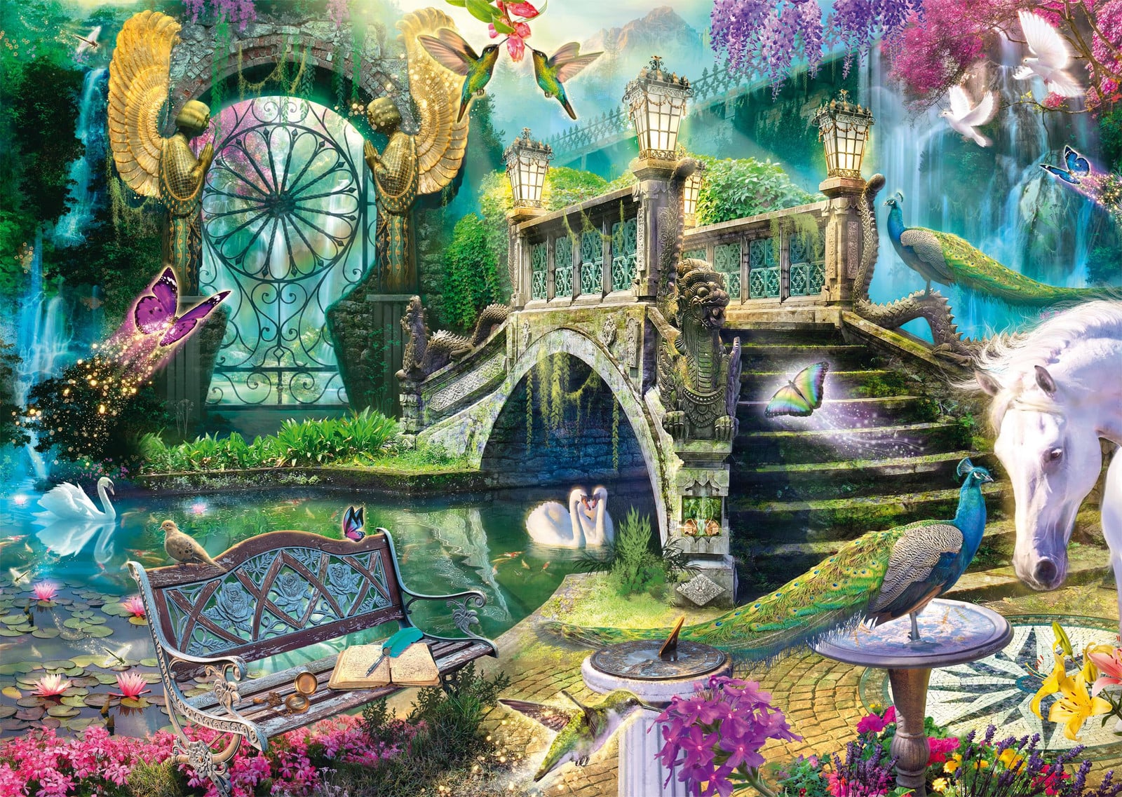 Schmidt Spiele Puzzel De geheime tuin 1000 stukjes
