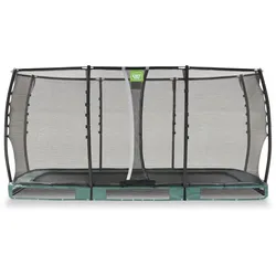 EXIT Allure Premium Bodentrampolin 244x427cm - grün
