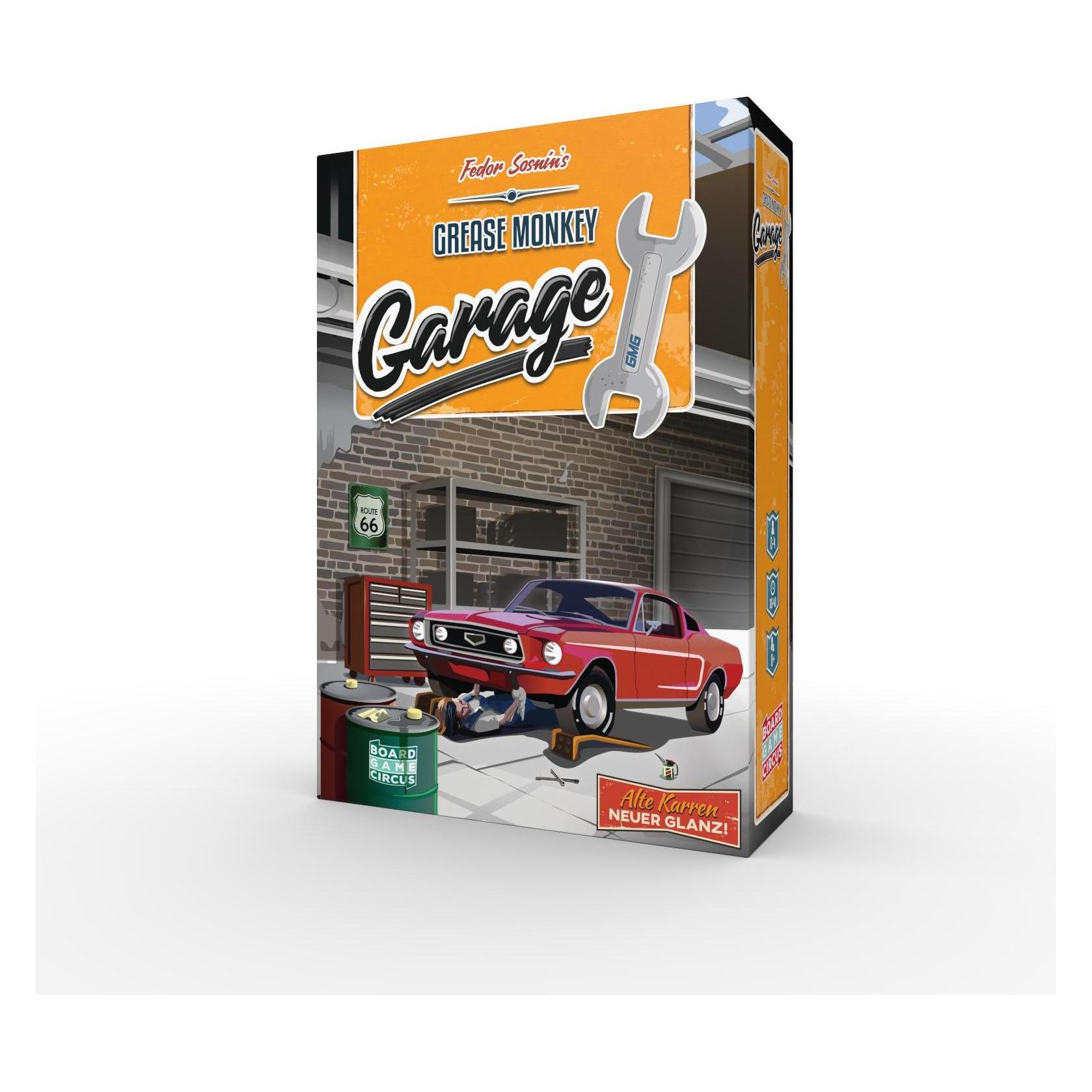 Board Game Circus Grease Monkey Garage (d) (Deutsch, 2 - 4 Spieler) (3119560)