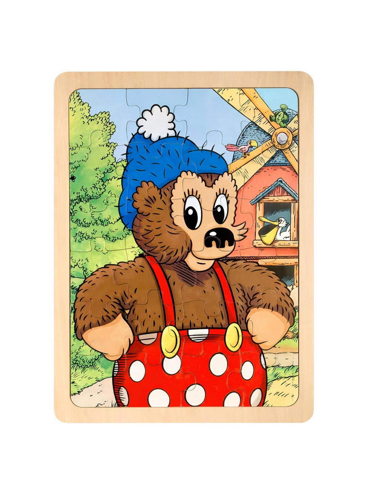 Rasmus Klump - Framed Wooden Puzzle