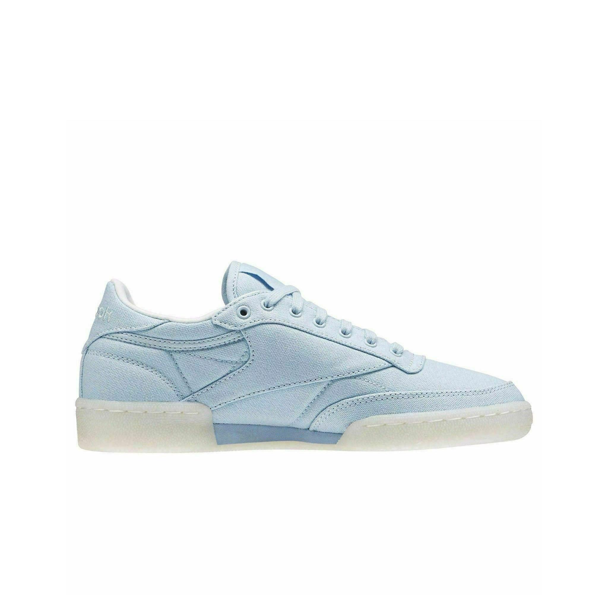 Reebok Club C 85 Schnür-up Blue Canvas Womens Trainer BD2841