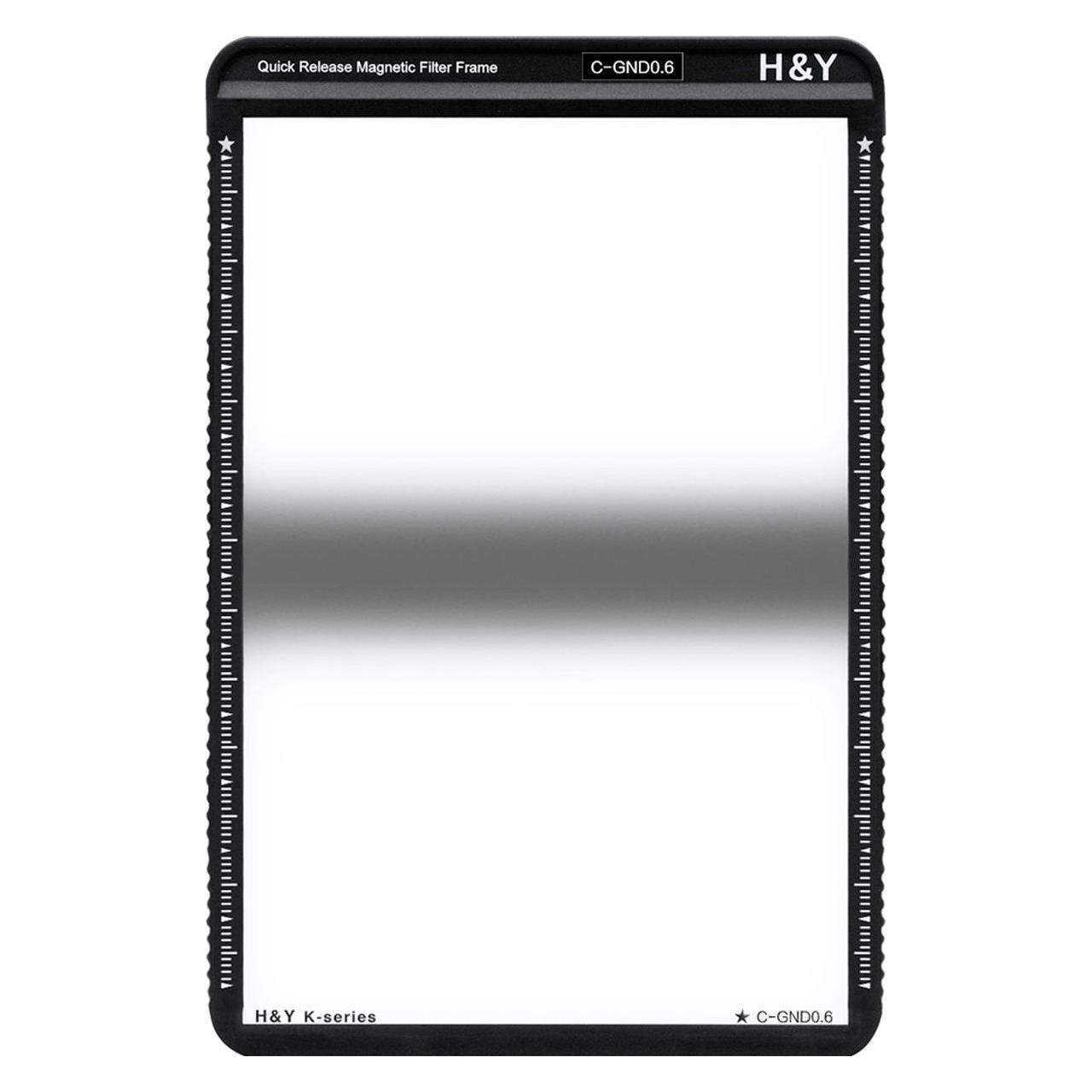 H&Y K-Series MRC Grad ND4 Centre 0.6 (-2 Stops) 100x150mm (ND- / Grauverlauffilter) (HY-KC06)