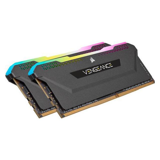 Corsair Vengeance RGB Pro CMH16GX4M2E3200C16 memory module GB DDR4 (3200 MHz, DDR4-RAM) (CMH16GX4M2E3200C16)