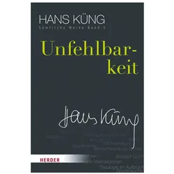Unfehlbarkeit, Fachbücher von Hans Küng