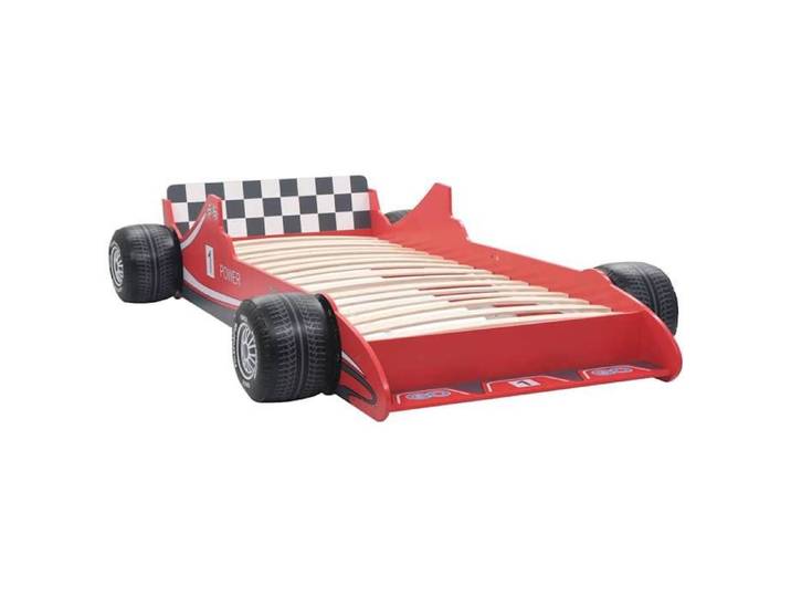 Lit Jeune - VIDAXL - Lit voiture de course - Rouge - 90 x 200 cm - Contemporain