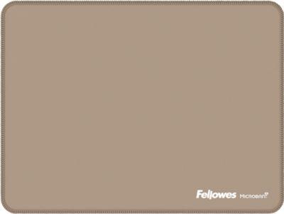 Fellowes Mauspad Breyta XL, Flachnahtkanten, Microban®-Schutz, Gummi, B 280 x T 210 x H 2,5 mm, sandbeige