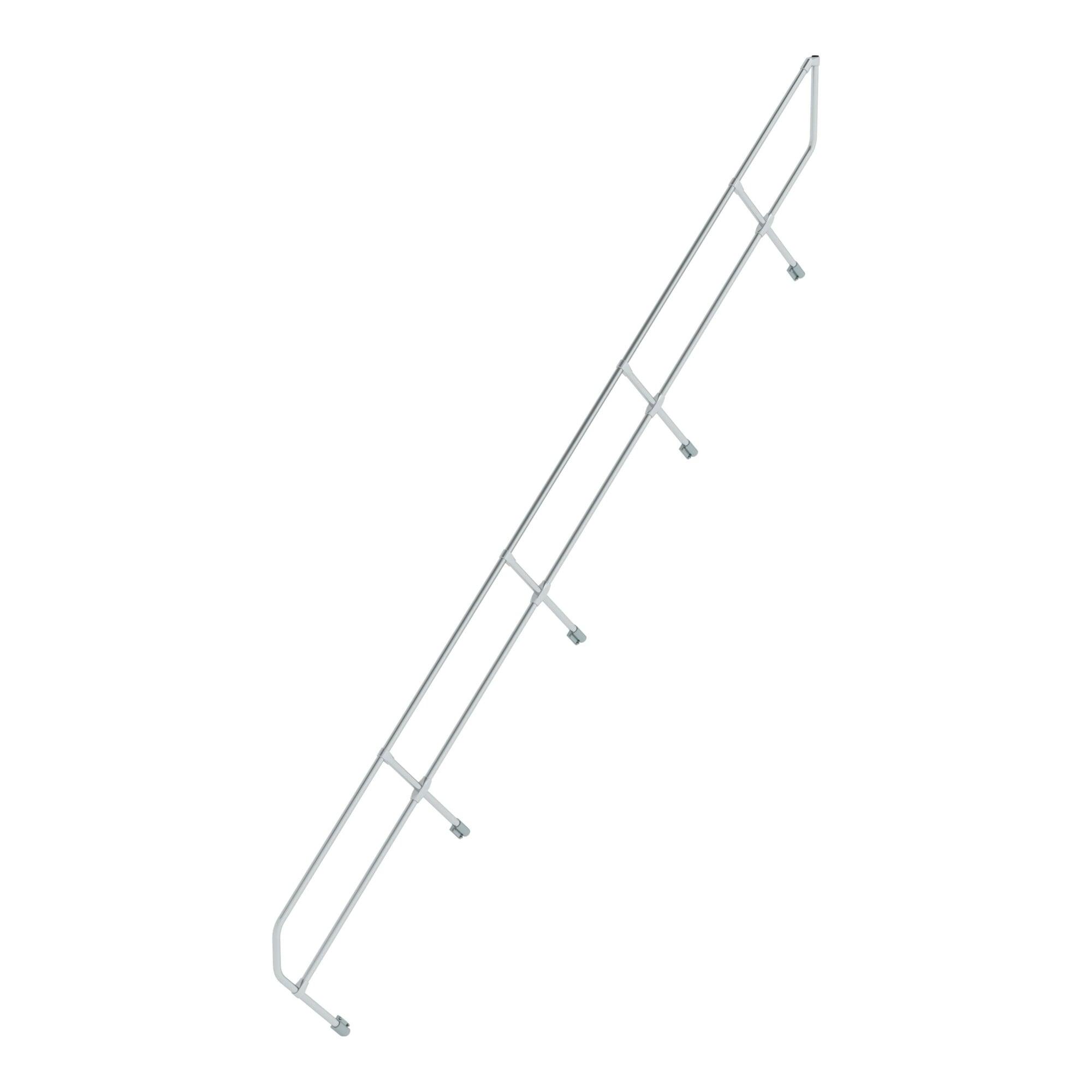 MUNK zweiter Handlauf Aluminium-Treppe 45° 18 Stufen (600318)