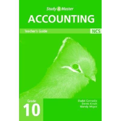 Study and Master Accounting Grade 10 Teacher's Book, Taschenbuch von Elsabé Conradie,Derek Kirsch,Mandy Moyce, Cambridge University Press,