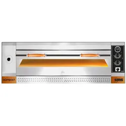 GMG - Pizzaofen - 4x Ø 35 cm | 5 kW,3NAC| 400V | Stapelbar - Vollschamott - 1 Backkammer
