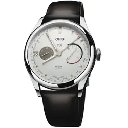 Oris Artelier Calibre 113 43mm Lederband  Weiß Herrenuhr 01 113 7806 4051-07 5 22 96FC