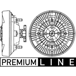 Kupplung Kühlerlüfter MAHLE CFC 220 000P