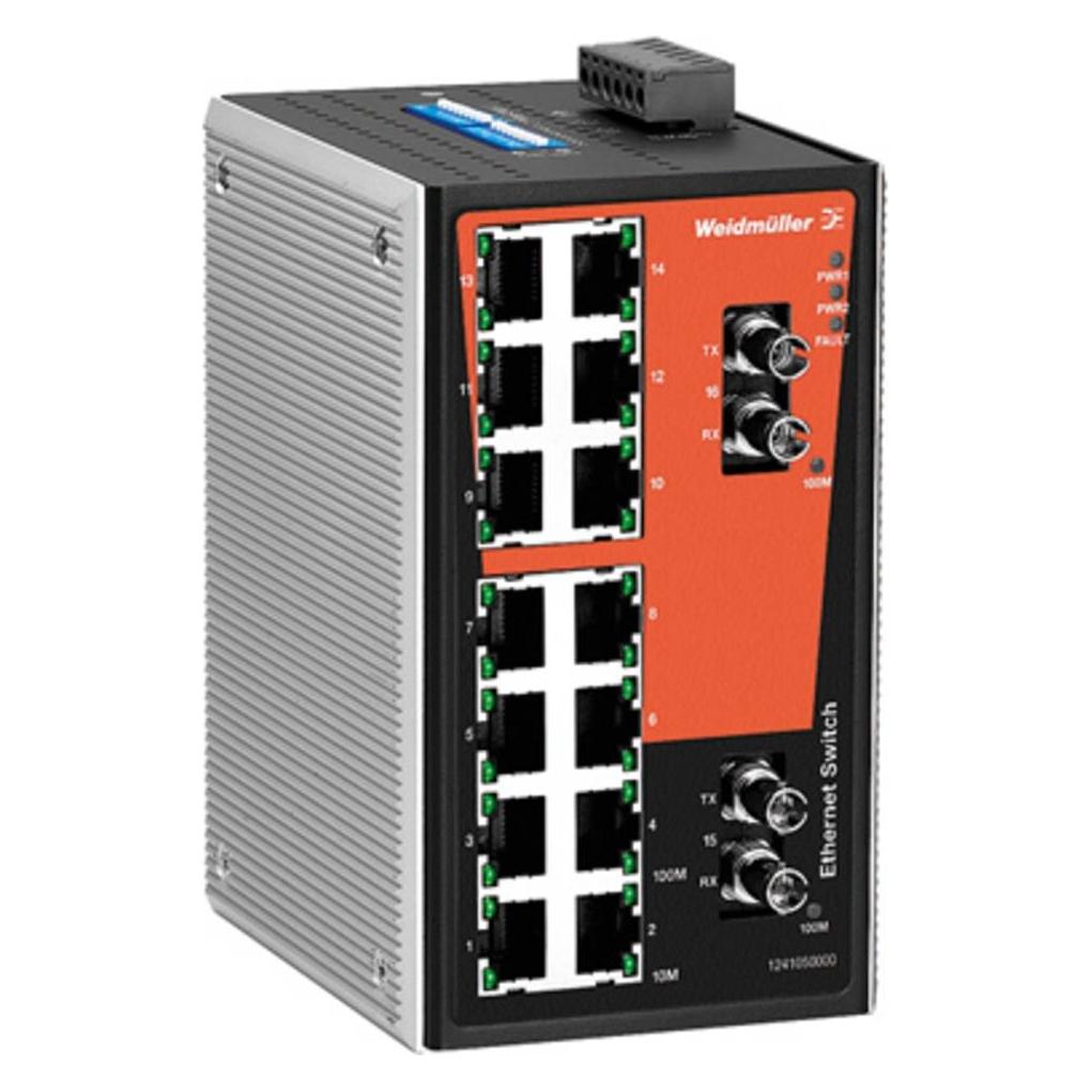 Weidmüller Switch unmanaged IE-SW-VL16T-14TX-2ST (14 Ports) (1286620000)