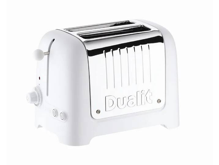 Dualit Toaster Lite 2 Scheiben Gloss glänzend weiß