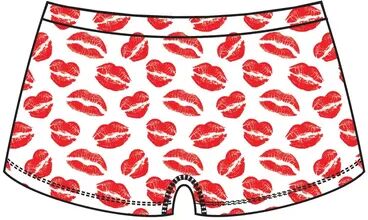 Shinesty Pucker Up Boyshort
