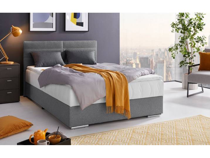 COTTA Boxbett Tom mit Bettkasten, Topper und Zierkissen, Bestseller, Unser Dauertiefpreis