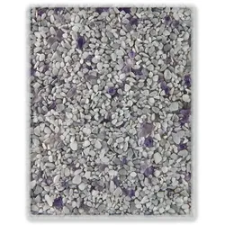 Terralith Farbmuster Edelsteinteppich - Amethyst / Nebula-