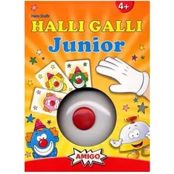 2x Amigo Halli Galli Junior (Deutsch, Französisch, Italienisch, 2 - 4 Spieler)