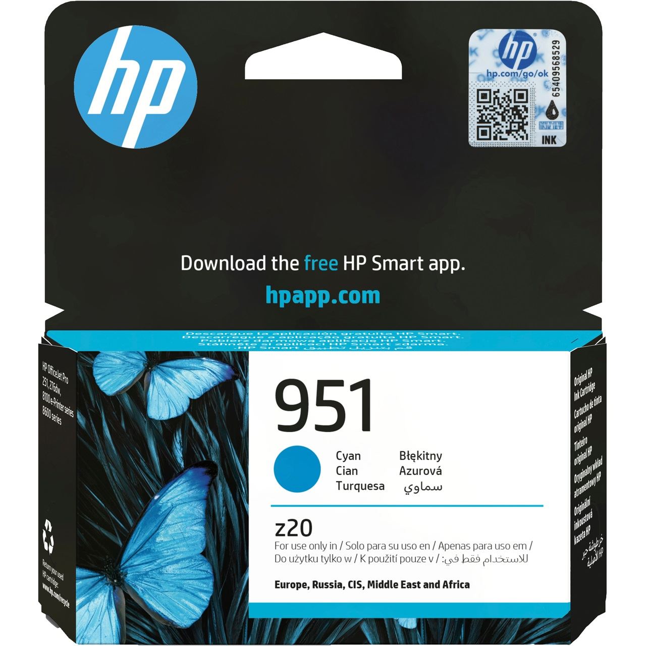 HP Tinte 951 CN050AE#BGX cyan