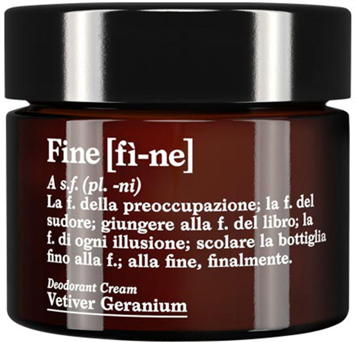 50g FINE Deodorant Vetiver Geranium