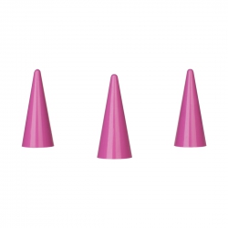 Halmakegel.com Spielfigur Kegel - stapelbar - rosa - Kunststoff - 35 x 15 mm 255096