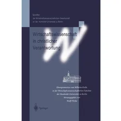 Wirtschaftswissenschaft in christlicher Verantwortung, Fachbücher