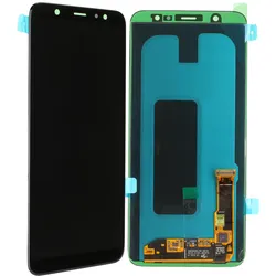 LCD-Kompletteinheit für Samsung Galaxy A6+ 2018 A605, schwar