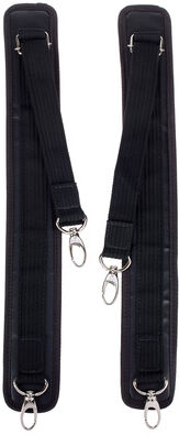 Marcus Bonna Backpack Strap with snap hook Schwarz