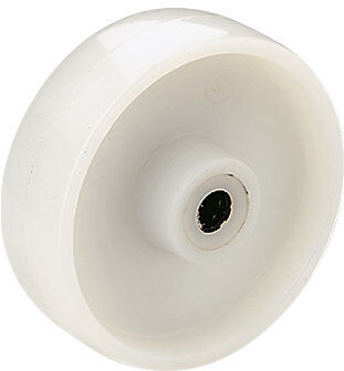 Polyamid-Rad, bruchsicher, Rollenlager, Rad-Ø x Breite 80 x 35 mm Wicke