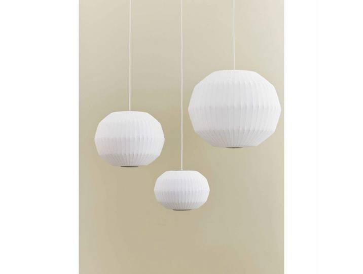 Suspension Nelson Angled Sphere Bubble L - Herman Miller - Salon / séjour - Plastique
