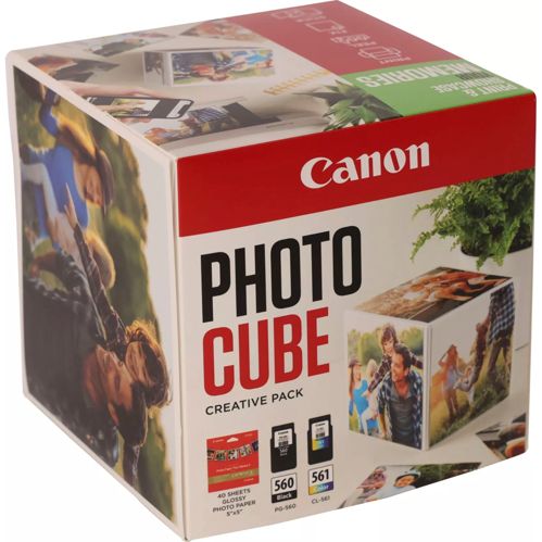Canon PG-560 / CL-561 Photo Cube Creative Pack White Green