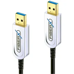 Purelink Serie - USB 3.1 Glasfaser Kabel - USB-A USB-A - 12m (12 m, USB 3.2 Gen 1, 4.50 W), USB Kabel