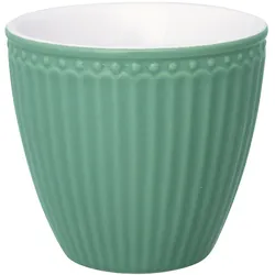 GreenGate Latte Tasse Alice Everyday von GreenGate, dusty green